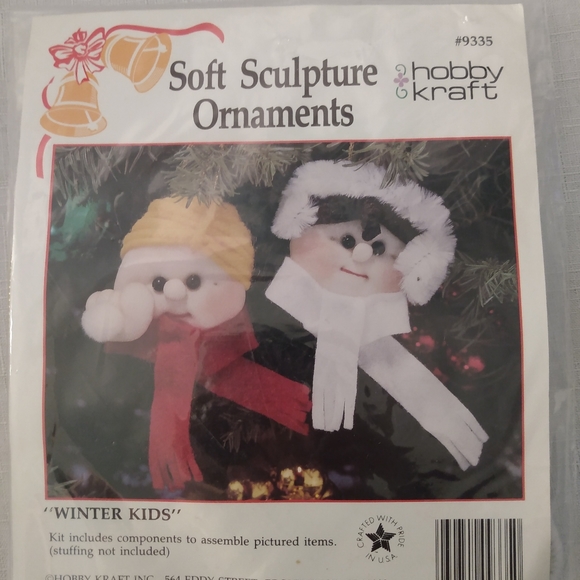 Vintage Hobby Kraft Soft Sculpture Craft Kits (lot of 3) USA #9266, 9335, 9333 - Picture 6 of 11